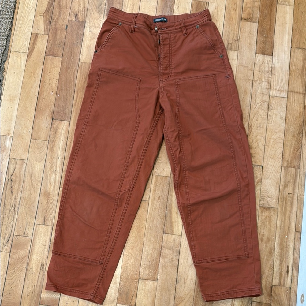 Toad&Co Orange juniper utility pant